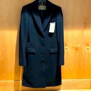 Burberry Wool Cashmere Coat - Black